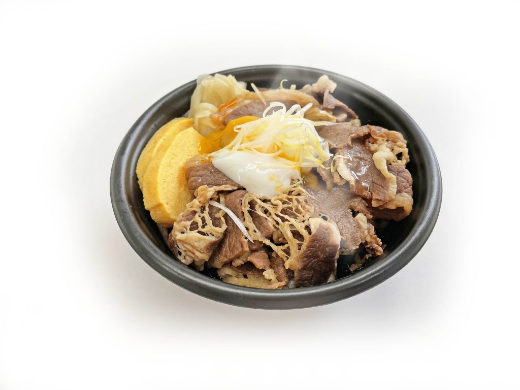肉盛り蕎麦